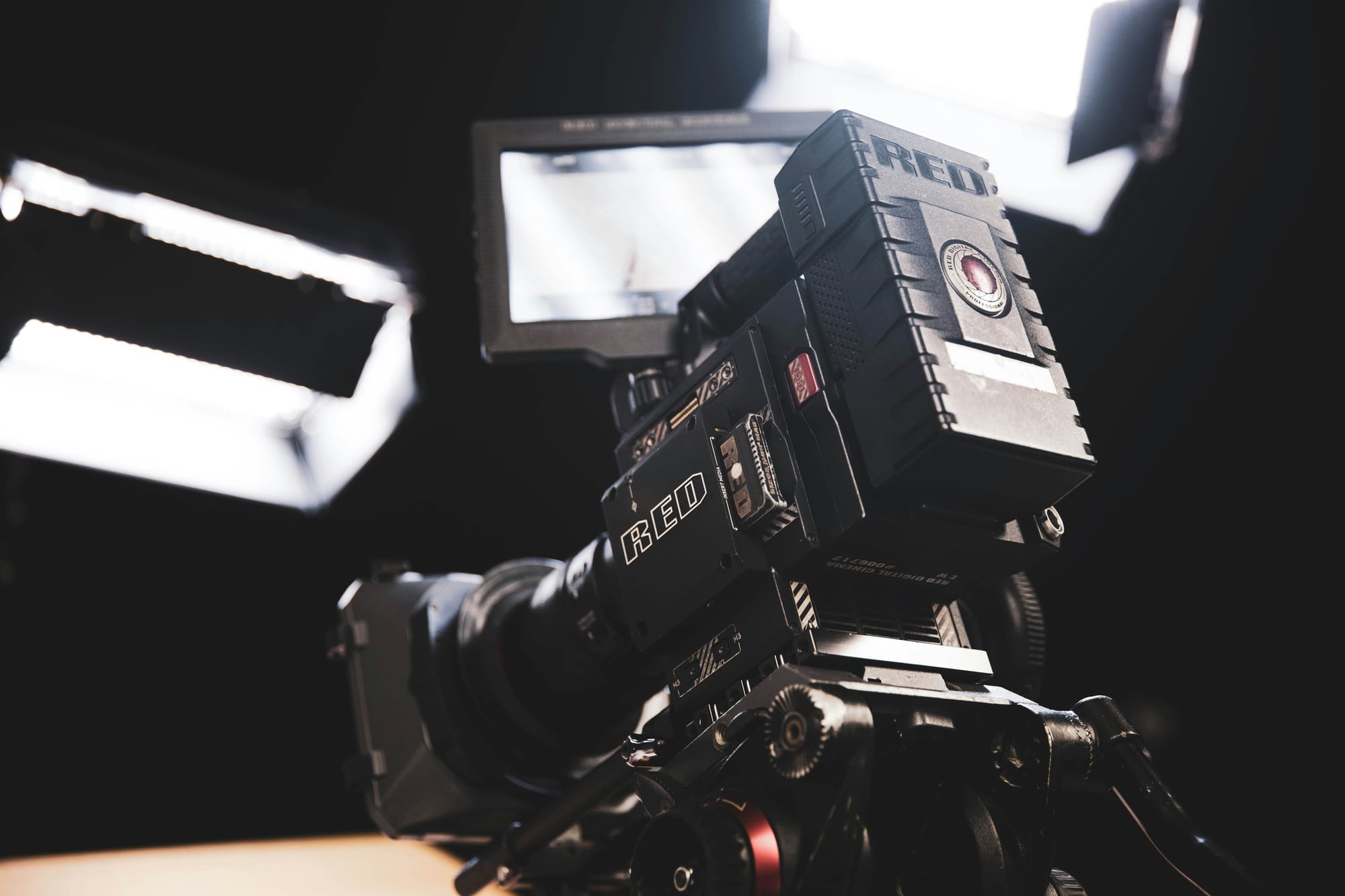 Professional photography and video production equipment
